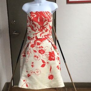 DESIGNER- Strapless Cocktail Dress